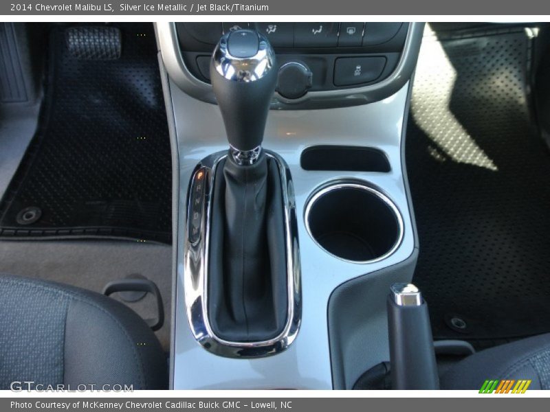 Silver Ice Metallic / Jet Black/Titanium 2014 Chevrolet Malibu LS