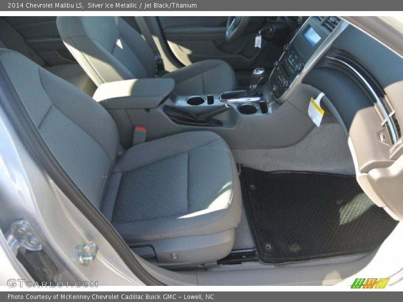 Silver Ice Metallic / Jet Black/Titanium 2014 Chevrolet Malibu LS
