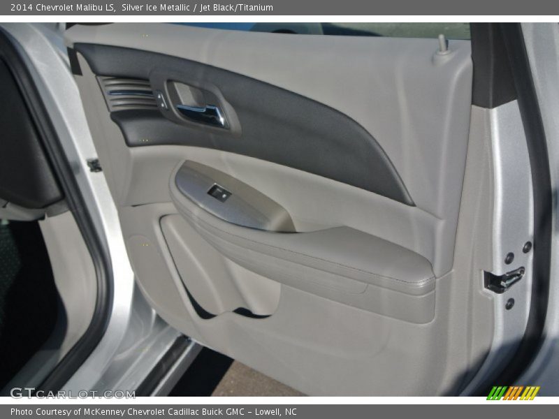 Silver Ice Metallic / Jet Black/Titanium 2014 Chevrolet Malibu LS