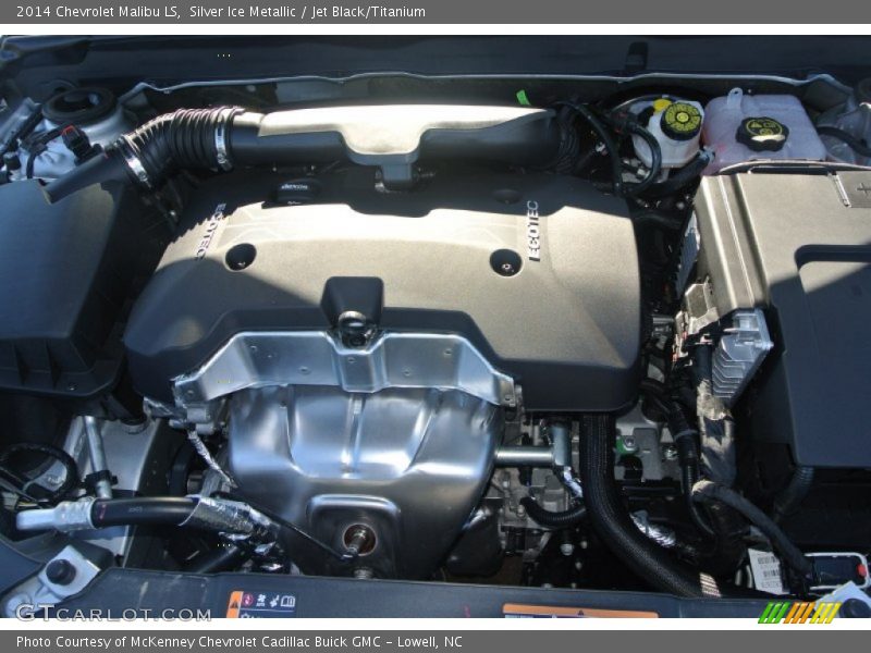 Silver Ice Metallic / Jet Black/Titanium 2014 Chevrolet Malibu LS
