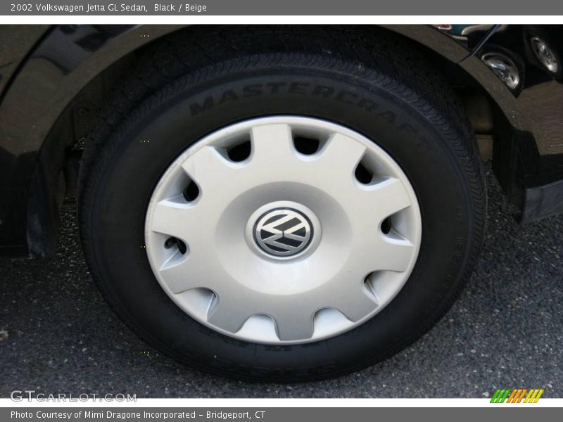 Black / Beige 2002 Volkswagen Jetta GL Sedan