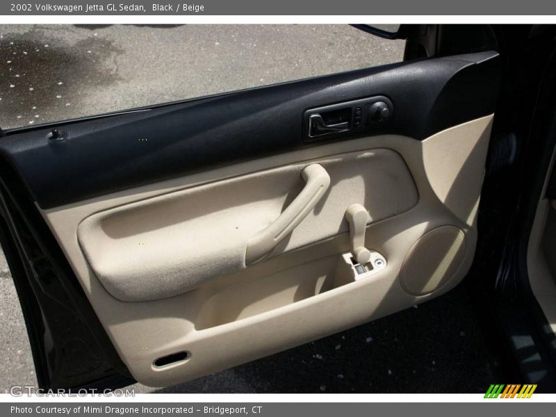 Black / Beige 2002 Volkswagen Jetta GL Sedan