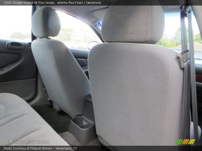 Inferno Red Pearl / Sandstone 2002 Dodge Stratus SE Plus Sedan