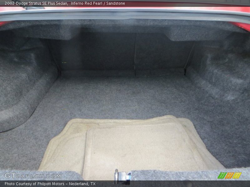 Inferno Red Pearl / Sandstone 2002 Dodge Stratus SE Plus Sedan