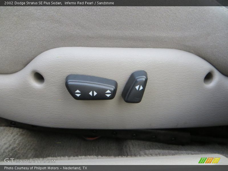 Inferno Red Pearl / Sandstone 2002 Dodge Stratus SE Plus Sedan