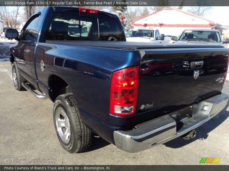Patriot Blue Pearl / Medium Slate Gray 2006 Dodge Ram 1500 SLT Regular Cab 4x4