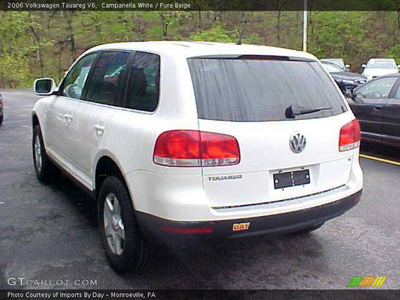 Campanella White / Pure Beige 2006 Volkswagen Touareg V6