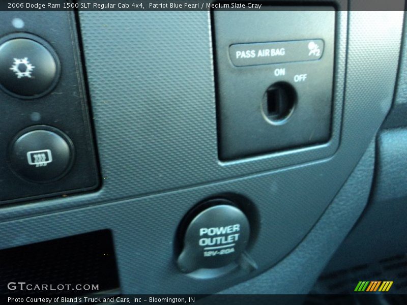 Patriot Blue Pearl / Medium Slate Gray 2006 Dodge Ram 1500 SLT Regular Cab 4x4