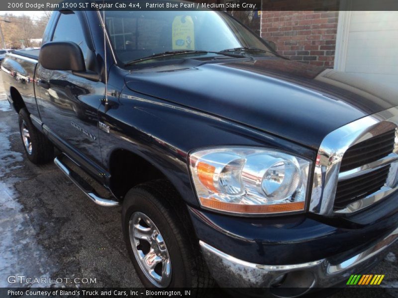 Patriot Blue Pearl / Medium Slate Gray 2006 Dodge Ram 1500 SLT Regular Cab 4x4