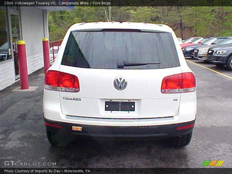 Campanella White / Pure Beige 2006 Volkswagen Touareg V6