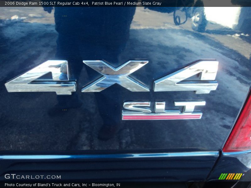 Patriot Blue Pearl / Medium Slate Gray 2006 Dodge Ram 1500 SLT Regular Cab 4x4