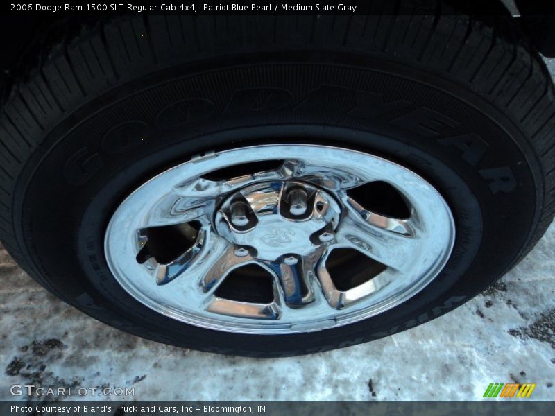 Patriot Blue Pearl / Medium Slate Gray 2006 Dodge Ram 1500 SLT Regular Cab 4x4