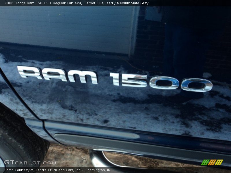 Patriot Blue Pearl / Medium Slate Gray 2006 Dodge Ram 1500 SLT Regular Cab 4x4