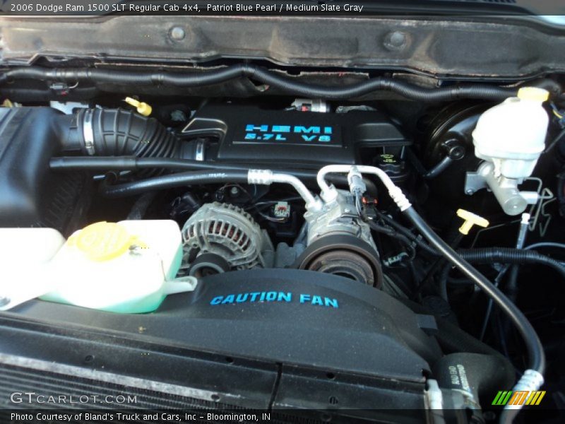 Patriot Blue Pearl / Medium Slate Gray 2006 Dodge Ram 1500 SLT Regular Cab 4x4