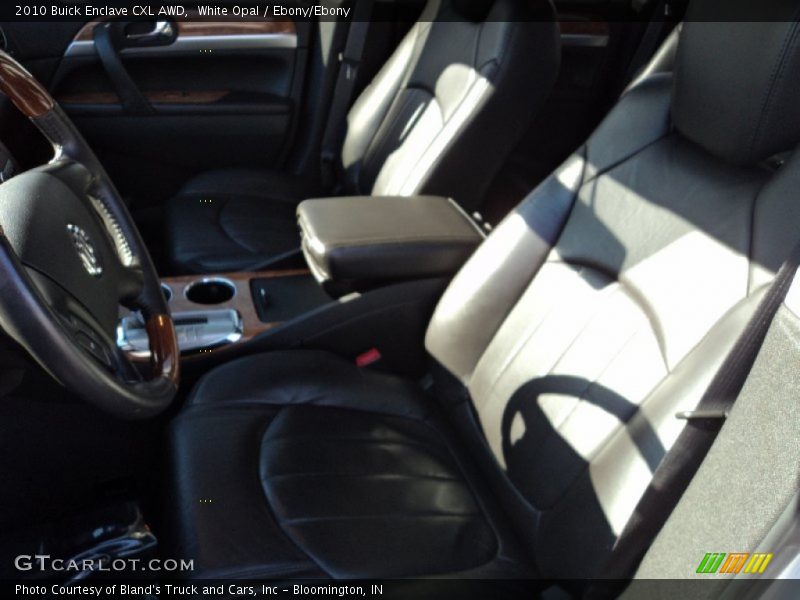 White Opal / Ebony/Ebony 2010 Buick Enclave CXL AWD