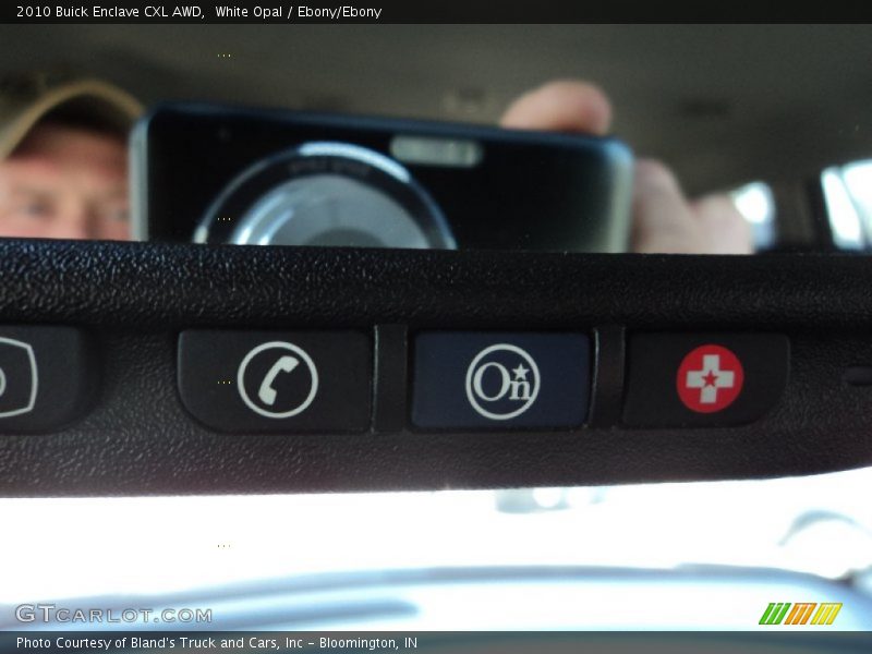 White Opal / Ebony/Ebony 2010 Buick Enclave CXL AWD
