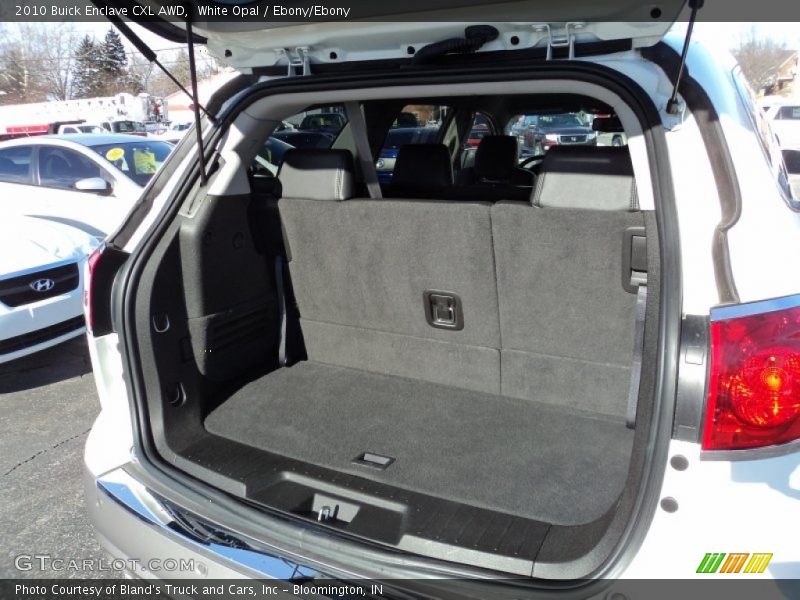 White Opal / Ebony/Ebony 2010 Buick Enclave CXL AWD