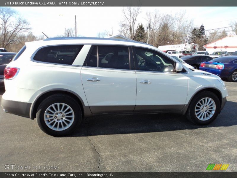 White Opal / Ebony/Ebony 2010 Buick Enclave CXL AWD