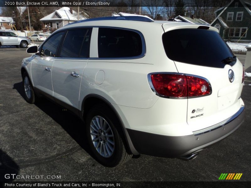 White Opal / Ebony/Ebony 2010 Buick Enclave CXL AWD