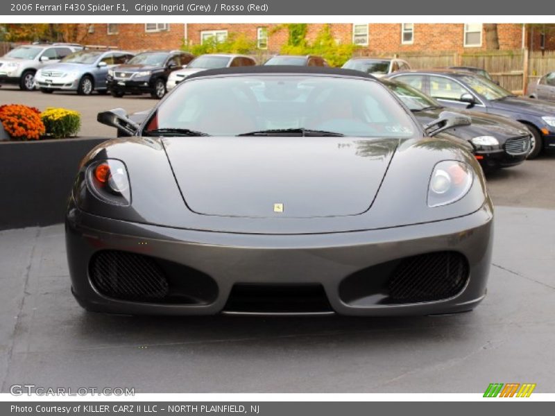 Grigio Ingrid (Grey) / Rosso (Red) 2006 Ferrari F430 Spider F1