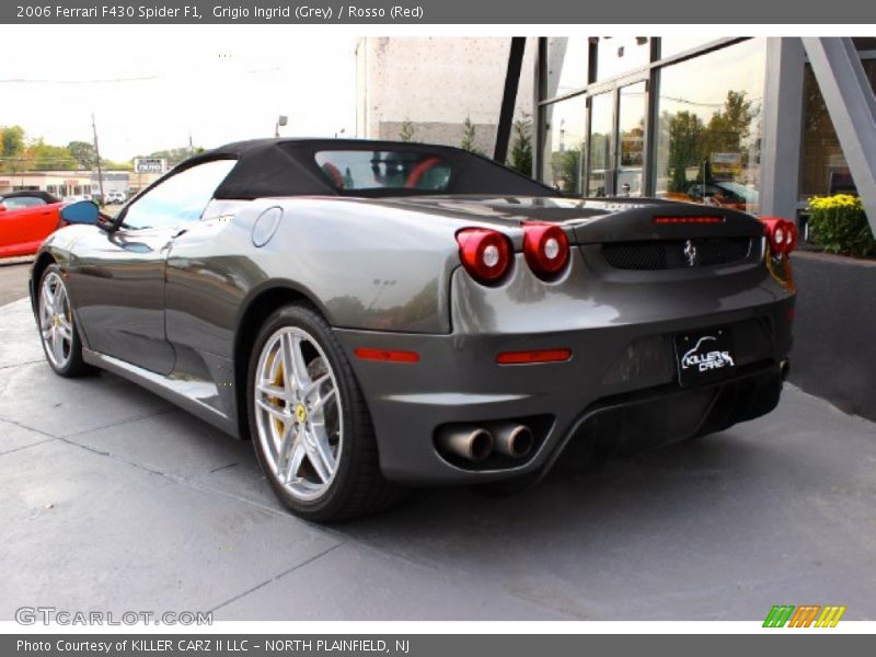 Grigio Ingrid (Grey) / Rosso (Red) 2006 Ferrari F430 Spider F1