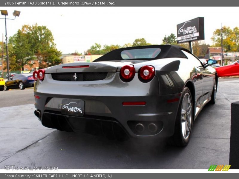 Grigio Ingrid (Grey) / Rosso (Red) 2006 Ferrari F430 Spider F1