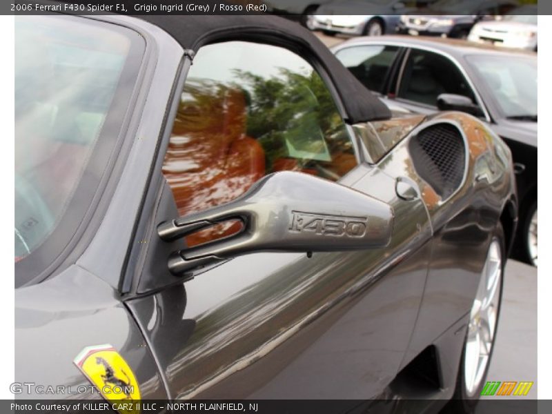 Grigio Ingrid (Grey) / Rosso (Red) 2006 Ferrari F430 Spider F1