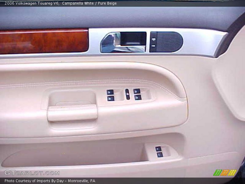 Campanella White / Pure Beige 2006 Volkswagen Touareg V6