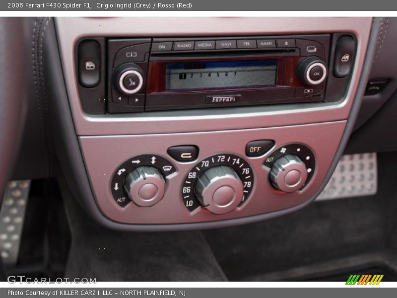 Controls of 2006 F430 Spider F1