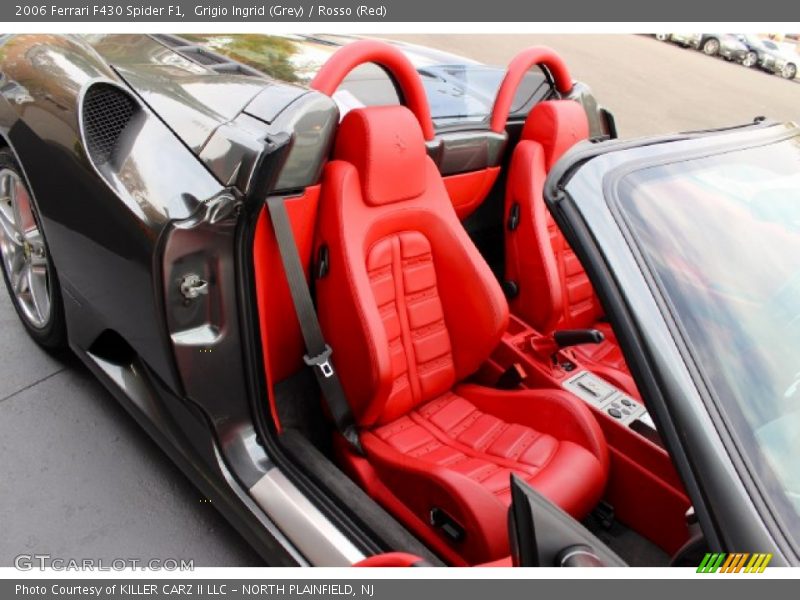 Grigio Ingrid (Grey) / Rosso (Red) 2006 Ferrari F430 Spider F1