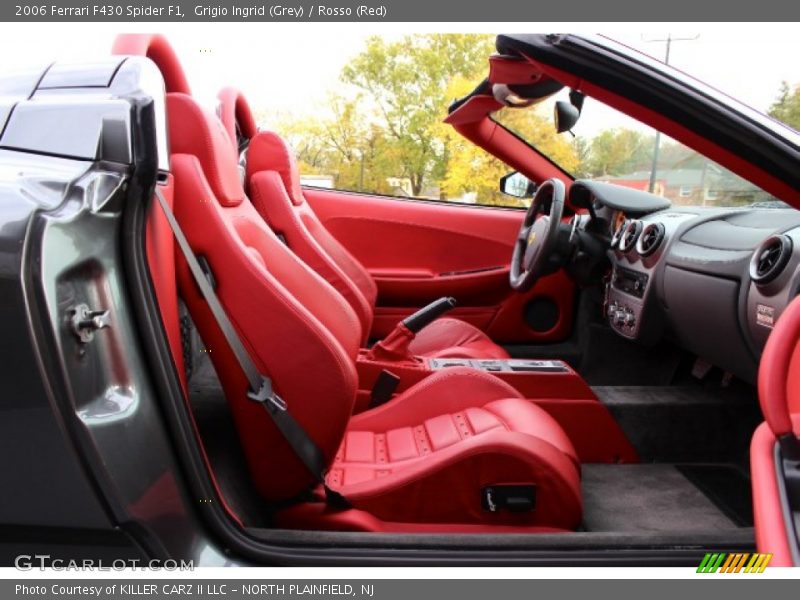 Grigio Ingrid (Grey) / Rosso (Red) 2006 Ferrari F430 Spider F1