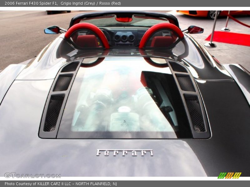Grigio Ingrid (Grey) / Rosso (Red) 2006 Ferrari F430 Spider F1