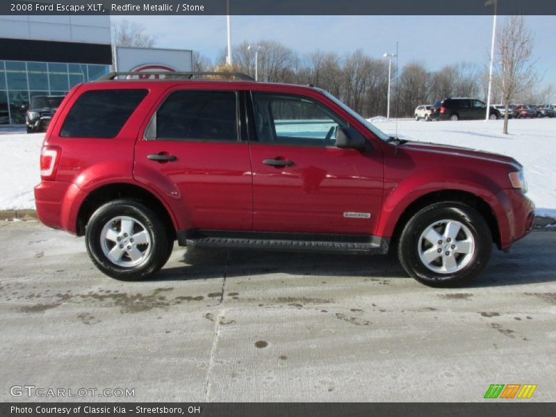 Redfire Metallic / Stone 2008 Ford Escape XLT