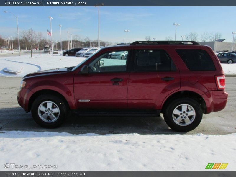 Redfire Metallic / Stone 2008 Ford Escape XLT