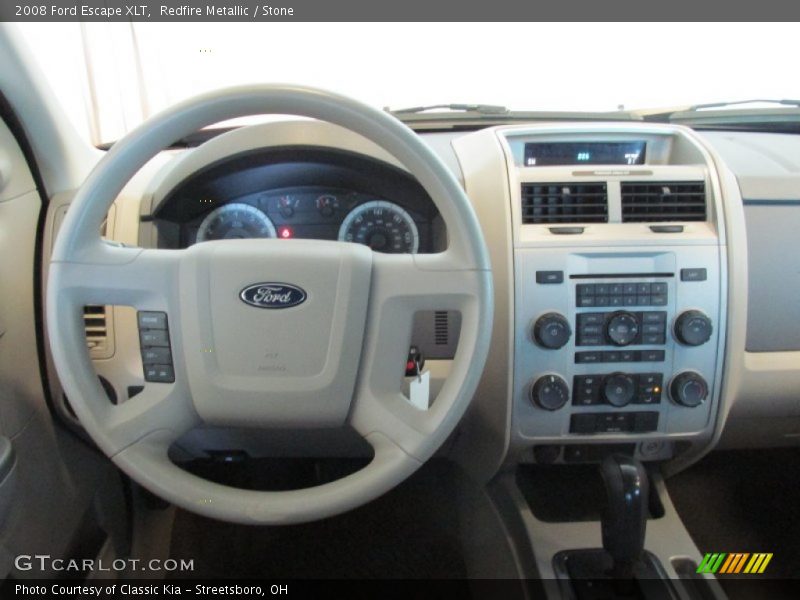 Redfire Metallic / Stone 2008 Ford Escape XLT