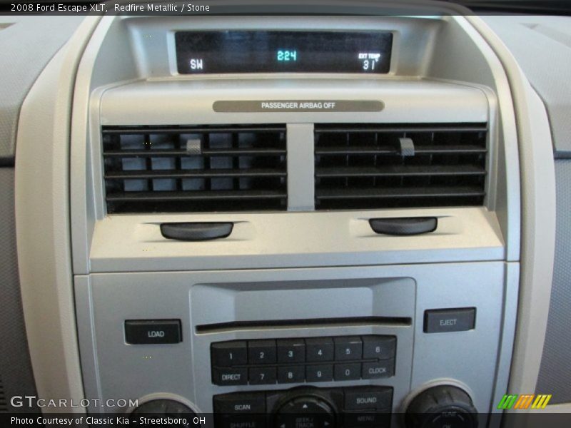 Redfire Metallic / Stone 2008 Ford Escape XLT