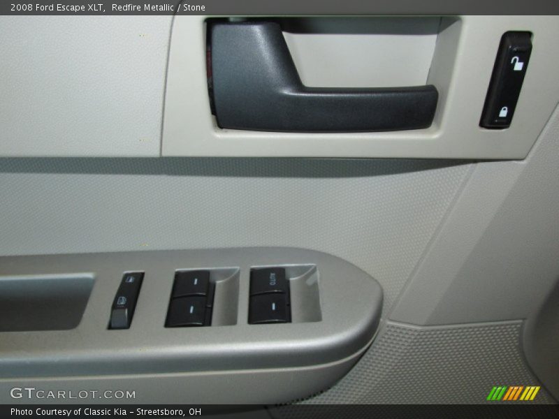 Redfire Metallic / Stone 2008 Ford Escape XLT