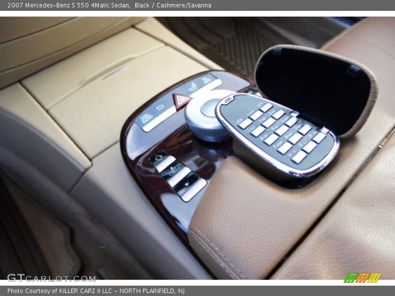 Black / Cashmere/Savanna 2007 Mercedes-Benz S 550 4Matic Sedan