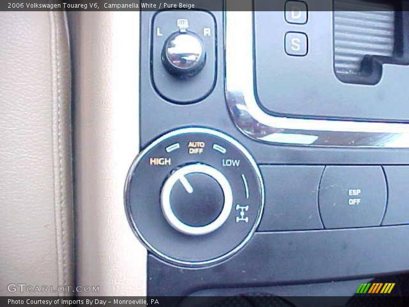 Campanella White / Pure Beige 2006 Volkswagen Touareg V6