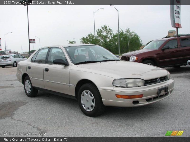 Beige Pearl / Beige 1993 Toyota Camry DX Sedan