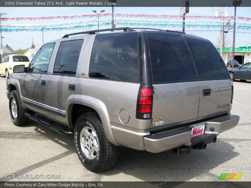 Light Pewter Metallic / Gray 2000 Chevrolet Tahoe Z71 4x4