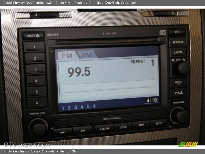 Bright Silver Metallic / Dark Slate Gray/Light Graystone 2006 Chrysler 300 Touring AWD