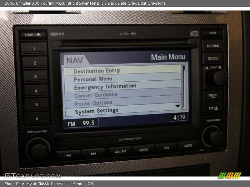 Bright Silver Metallic / Dark Slate Gray/Light Graystone 2006 Chrysler 300 Touring AWD