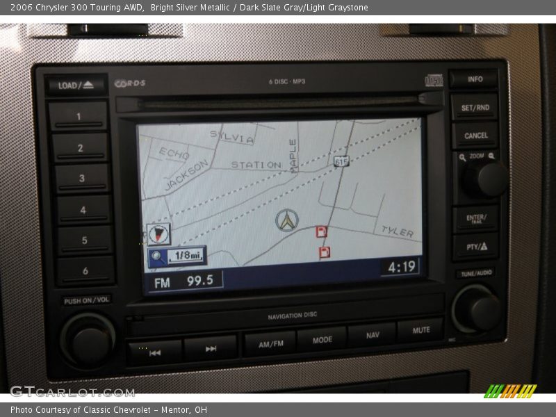 Bright Silver Metallic / Dark Slate Gray/Light Graystone 2006 Chrysler 300 Touring AWD