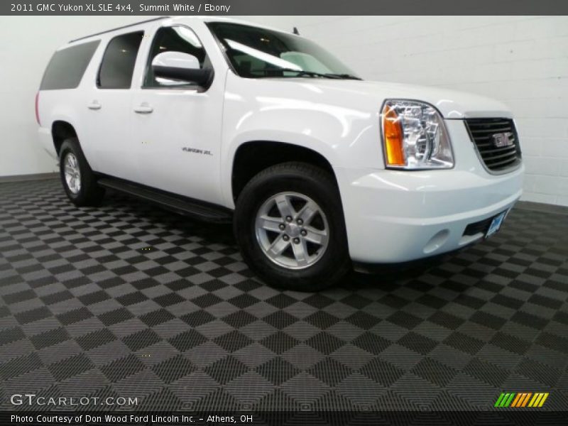 Summit White / Ebony 2011 GMC Yukon XL SLE 4x4