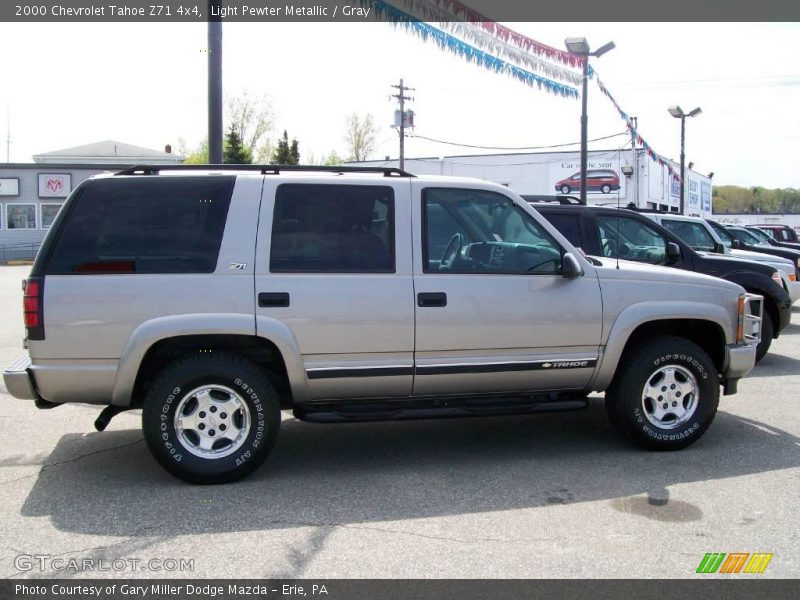 Light Pewter Metallic / Gray 2000 Chevrolet Tahoe Z71 4x4