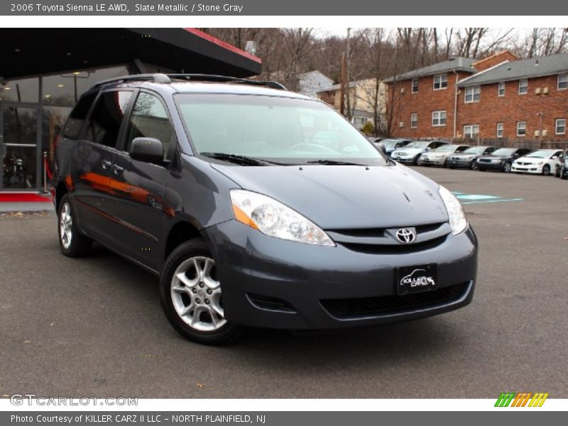 Slate Metallic / Stone Gray 2006 Toyota Sienna LE AWD