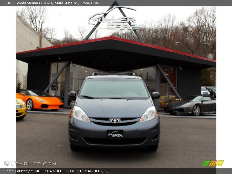 Slate Metallic / Stone Gray 2006 Toyota Sienna LE AWD