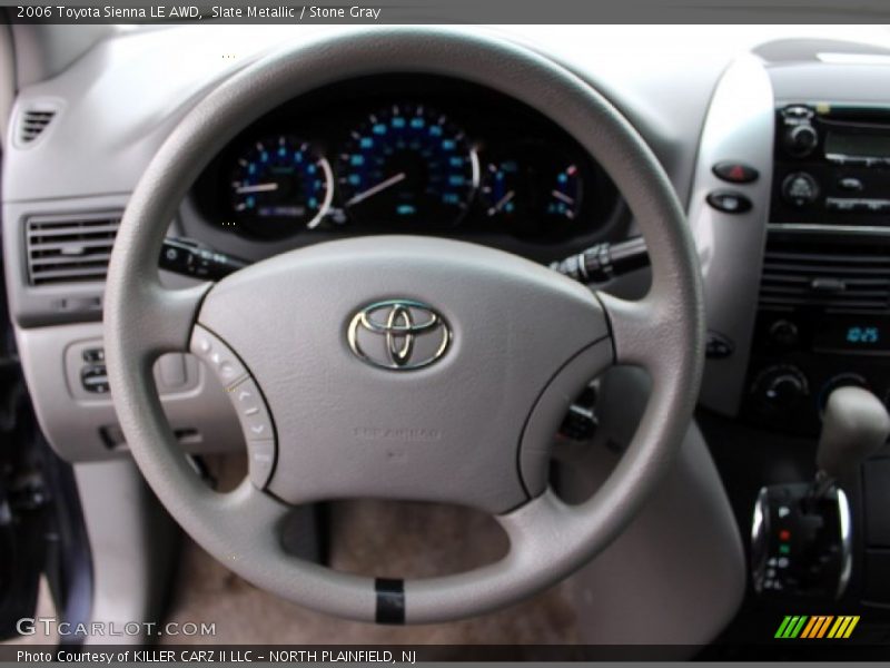 Slate Metallic / Stone Gray 2006 Toyota Sienna LE AWD