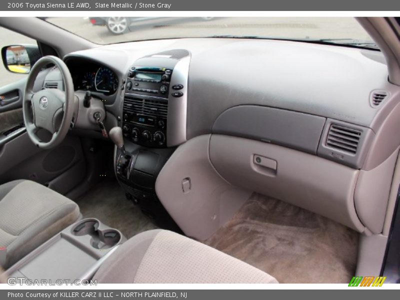 Slate Metallic / Stone Gray 2006 Toyota Sienna LE AWD